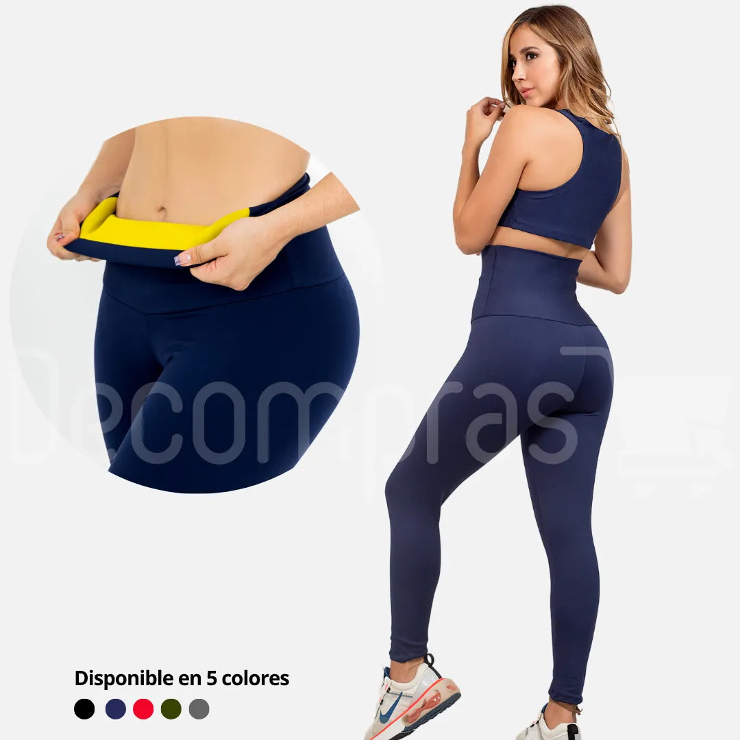 LEGGINS QUEMA GRASA CON NEOPRENO | Dile Adios a Esas Medidas de Mas + Envío Gratis🎁