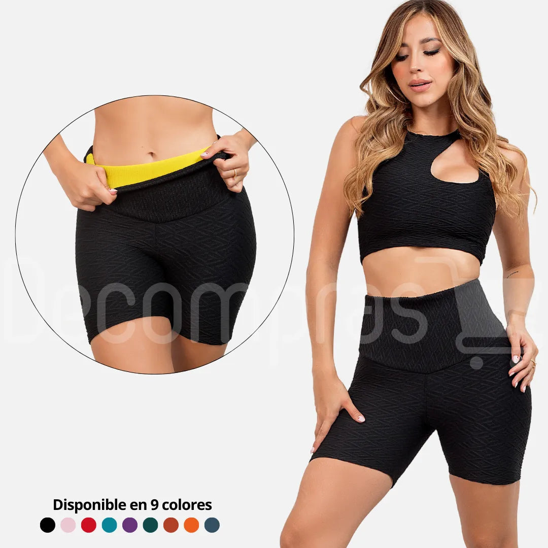 CONJUNTO PUSH UP CON NEOPRENO QUEMA GRASA  + Envío Gratis🎁