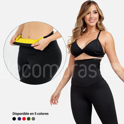 LEGGINS QUEMA GRASA CON NEOPRENO | Dile Adios a Esas Medidas de Mas + Envío Gratis🎁